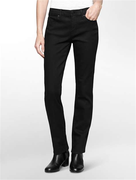 calvin klein straight leg jeans